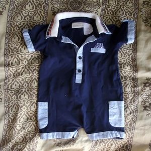 Dapper baby romper